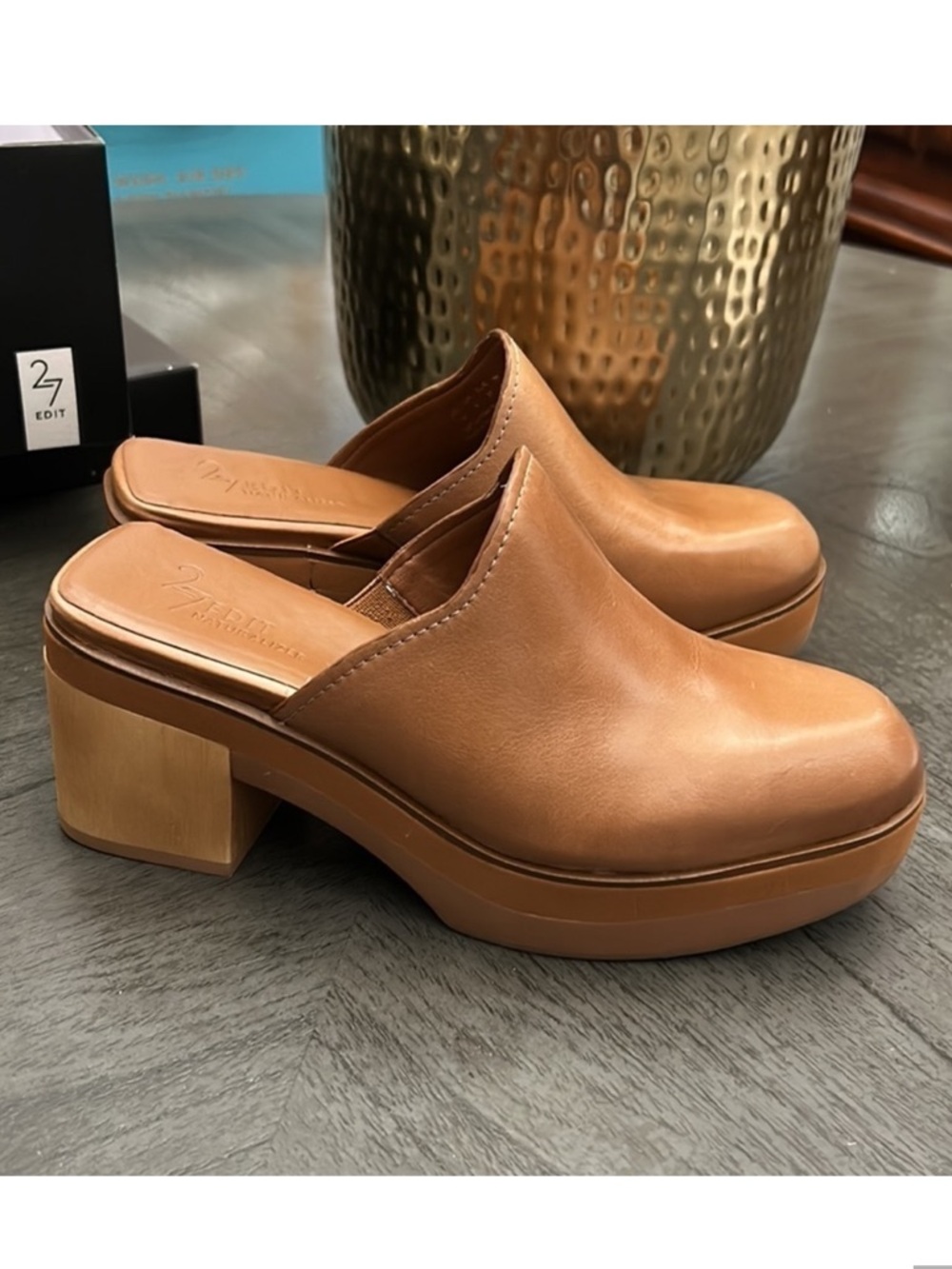 27 EDIT Naturalizer Katrese Platform Mule English Tea